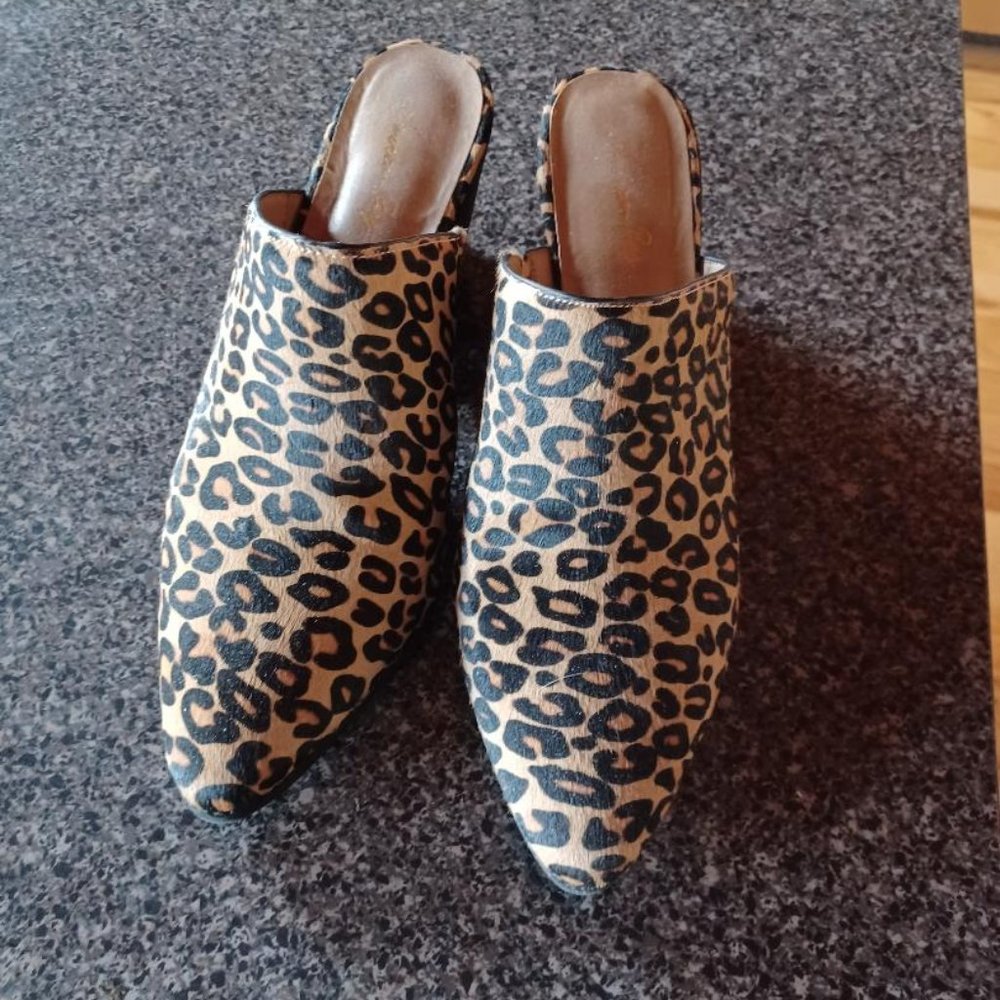 American Rag Leopard Mules - sz 11